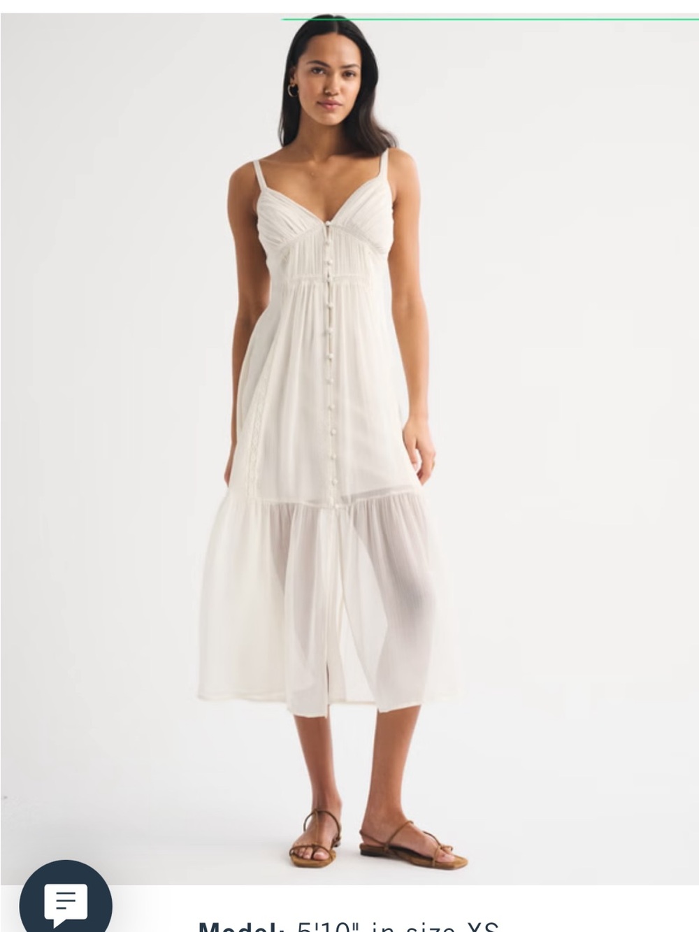 Bra-Free Button-Through Duster Midi Dress